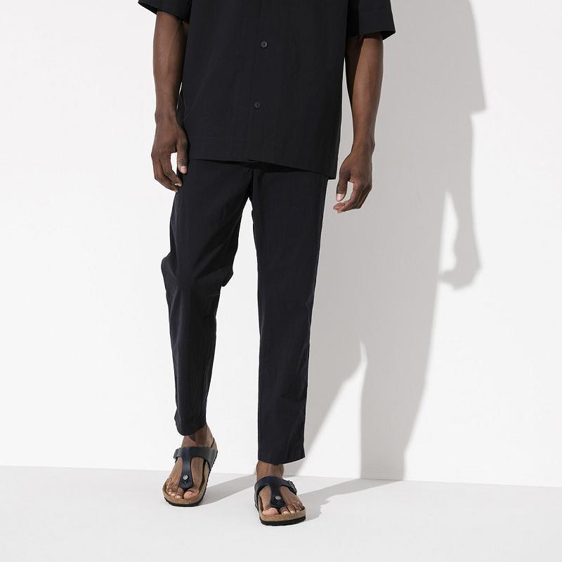 Birkenstock Oiled Lær Gizeh Herre Blå | NO 331ZUT